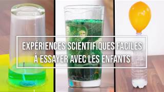 12 idées dexpérience scientifique pour enfants  projets ludiques à réaliser [upl. by Alletniuq10]