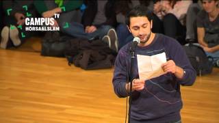 Sulaiman Masomi  Vorrundentext  4 Bielefelder HörsaalPoetry Slam [upl. by Aiset]