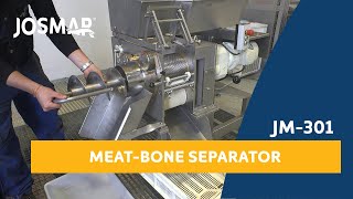 JOSMAR JM301 Meatbone separator  Separador carnepescado [upl. by Jeggar835]