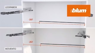 TIPON BLUMOTION for LEGRABOX and MOVENTO assembly  Blum [upl. by Ilram991]