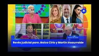 Revés judicial para Jésica Cirio y Martín Insaurralde Minuto Neuquén [upl. by Aretse]