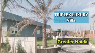 Triplex Luxury Villa  तिलपता गोल चक्कर Greater Noida  realestate home trending stsallrounder [upl. by Armmat]