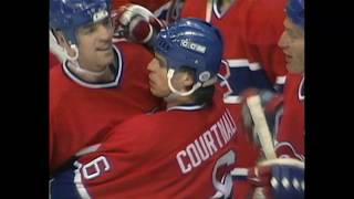 1989 playoffs  Habs eliminate Whalers Game 4 OT [upl. by Nonnag]