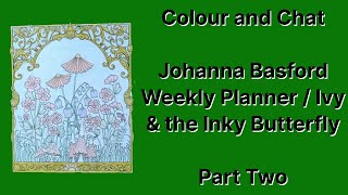 Johanna Basford Weekly Planner Page 5th February 2024  Part 2 [upl. by Diba576]