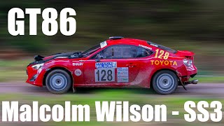 GT86 Onboard  Malcolm Wilson Rally 2024  SS3 Wythop [upl. by Stockmon733]