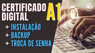 Como instalar Certificado Digital A1 para emitir CTe e MDFe [upl. by Iahs857]