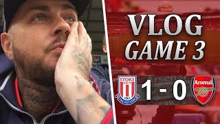 Stoke City 1 v 0 Arsenal  Another Pathetic Away Performance  Matchday Vlog [upl. by Arral]