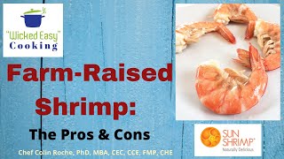 Wild Shrimp vs FarmRaised shrimp  The pros and cons of both Bonus Sun Shrimp product review [upl. by Ced741]