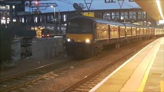 Early trains at Stratford 280818 [upl. by Rhianna]