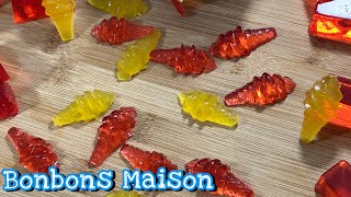 RECETTE DE BONBONS MAISON🍬2 VERSIONS Avec et sans gélatine Deli Cuisine [upl. by Faludi]