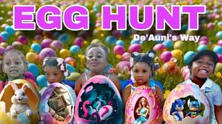 Easter 2024 DeAunis Greatest Easter Egg Hunt with FamilyKids Easter BasketsEaster Egg Surprise [upl. by Burd]