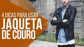 ⚫ JAQUETA DE COURO MASCULINA 4 Dicas para usar no Dia a Dia  DicasMM ⚫ [upl. by Ani645]