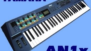 YAMAHA AN1x VA Synthesizer 1997 [upl. by Gunning325]