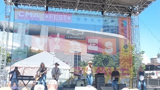 The Castellows quotNo 7 Roadquot at CMA Fest Vibes Stage 6724 [upl. by Dyun]