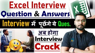 Excel interview question and answers  Job Interview in Excel  Excel Interview [upl. by Spenser151]