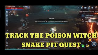 TRACK THE POISON WITCH MIR4 SNAKE PIT QUEST [upl. by Franciskus]