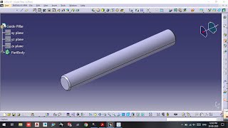 Guide Pillar  Press Tool Assembly  CATIA V5 [upl. by Lenad]