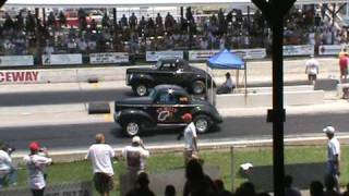 Geezer Gassers at the 2009 NHRA Hot Rod Reunion [upl. by Graehme]