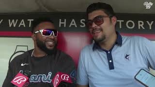 Johnny Cuetos full interview on facing former Cincinnati Reds team [upl. by Odrude622]