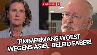 Prachtig Timmermans W0EST wegens strengste asielbeleid OOIT van PVVminister Faber [upl. by Gare]