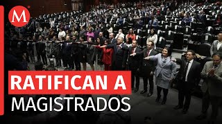 El Congreso de la Unión ratifica a 20 magistrados regionales del TFJA [upl. by Ailefo]