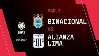 Binacional vs Alianza Lima 12 Resumen goles y mejores jugadas por la fecha 17 del Torneo Clausura [upl. by Aratas]