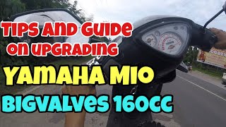 How to build Yamaha Mio 160cc Big Valves  Powered by CKS Racing Team [upl. by Hilario]