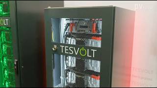 Tesvolt New outdoor storage container highly costeffective [upl. by Acirdna457]