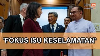 PM terima kunjungan Menteri Luar Jerman bincang perdagangan isu keselamatan [upl. by Drofdarb]