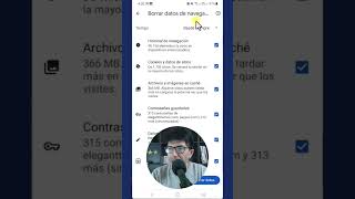 Cómo Borrar el Historial de Google Chrome en Celular navegadorweb googlechrome [upl. by Any145]