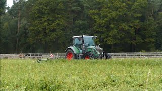 Mit dem Krone HEUWENDER in der ZWISCHENFRUCHT  Fendt 720 Vario  Krone [upl. by Diao]