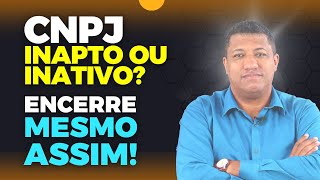 COMO BAIXAR UM CNPJ EMPRESA INAPTA OU INATIVA [upl. by Shamus]