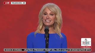 Kellyanne Conway’s Powerful Speech at the 2024 RNC [upl. by Haiacim368]