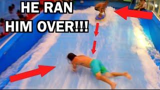 HE GOT RAN OVER Flow Rider Fail  JOOGSQUAD PPJT [upl. by Ede690]