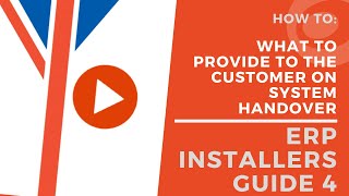 ErP Guide for Installers System handover [upl. by Socin]