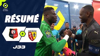 STADE RENNAIS FC  RC LENS 1  1  Résumé  SRFC  RCL  20232024 [upl. by Krik]