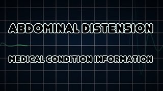 Abdominal distension Medical Condition [upl. by Engelhart655]