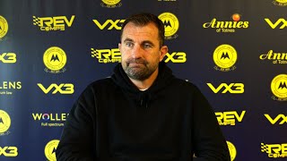 Paul Wotton  Press Call  Hornchurch A  Torquay United Football Club [upl. by Enirol]