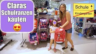 Claras Schulranzen kaufen 😍 Neues Kinderzimmer für Einschulung  Shopping Tour VLOG  Mamiseelen [upl. by Ber179]