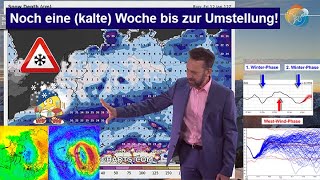 Noch eine kalte Woche bis zur Umstellung  etwas Spekulation Wettervorhersage 1321012024 [upl. by Moyna]