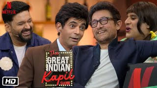 The Great Indian Kapil Show Aamir Khan Full Episode 5 Review with Sunil Grover Krushna [upl. by Azriel]