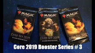 Pack Mania Core 2019 Booster Series 3  MTG [upl. by Peckham547]