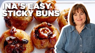 Ina Gartens Easy Sticky Buns  Barefoot Contessa  Food Network [upl. by Lammaj991]