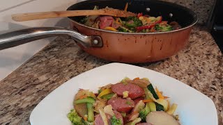 Kielbasa con vegetales [upl. by Blaze]