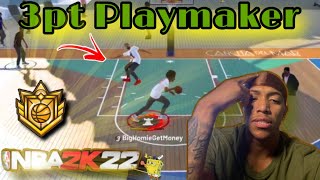 BEST 2Way 3pt Playmaker Build in NBA 2K22 99 OVERALL JOHN STOCKTON BUILD 🔥🤯 [upl. by Ennayk466]