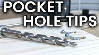 Top 13 Pocket Hole Tips and Tricks  ULTIMATE Guide To Become a Pro [upl. by Llerrad]