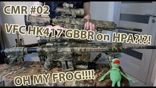 Check My Rack 02  VFC HK417 GBBR gets converted to HPA [upl. by Auqinet]