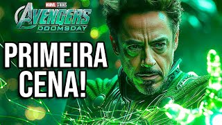 VAZA A PRIMEIRA CENA DO DOUTOR DESTINO DE ROBERT DOWNEY JR  VINGADORES DOOMSDAY [upl. by Melan]