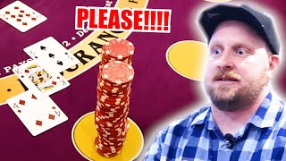 🔥BRAVE🔥 10 Minute Blackjack Challenge  WIN BIG or BUST 188 [upl. by Rothschild]