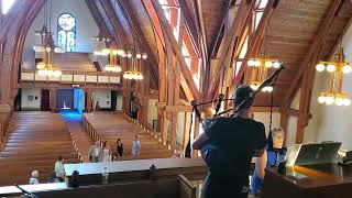 Highland Cathedral  Bagpipes and Organ  Wedding Entrance [upl. by Ahsitnauq128]